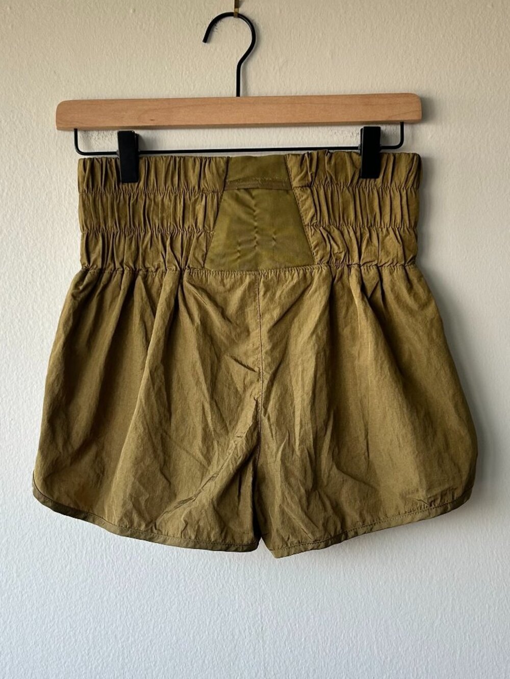 FP Movement Free People The Way Home Running Shorts Olive Green Small - Picture 3 of 8